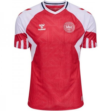 Camisolas Dinamarca 1º Equipamento Principal 2023 Manga Curta